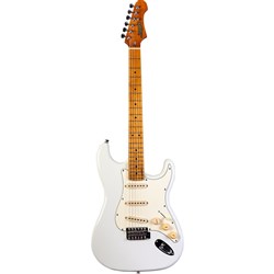 Jet JS-300-OW SSS Electric Guitar Roasted Maple Neck (Olympic White)