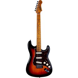 Jet JS-300-SB SSS Electric Guitar Roasted Maple Neck (Sunburst)