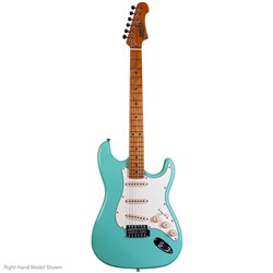 Jet JS-300-SFG Left-Hand SSS Electric Guitar Roasted Maple Neck (Seafoam Green)