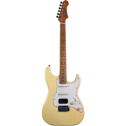 Jet JS-400-VYW HSS Electric Guitar Roasted Maple Neck (Vintage Yellow)