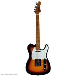 Jet JT-300 Left-Hand SS Electric Guitar Roasted Maple Neck (Sunburst)