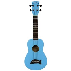 Kala Makala MK-SD/LBL Light Blue Soprano Dolphin Ukulele