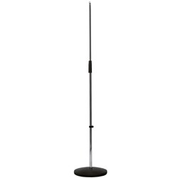 Konig Meyer 260/1 Microphone Stand: Round Base (Chrome)