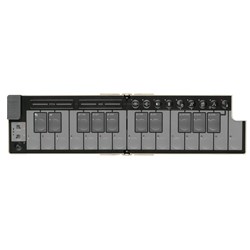 Korg nanoKEY Fold 25-Key Foldable MIDI Keyboard (Sand Beige)