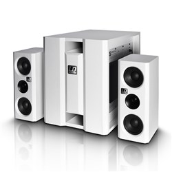 LD Systems DAVE8 Compact Active PA System (White)