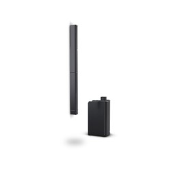 LD Systems MAUI G2 Column Fixed Wall Mount Kit (Black)