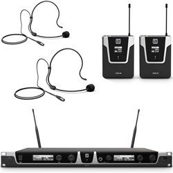 LD Systems U505 Wireless Dual Headset System 584-608 MHz