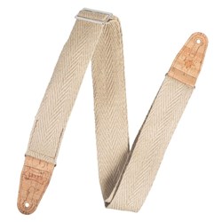 Levys Vegan Hemp Guitar Strap 2"