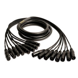 Mogami 8 x XLRM to 8 x XLRF Cable (15ft)