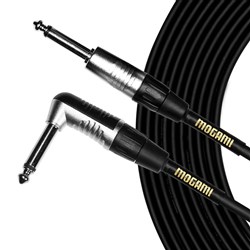 Mogami CorePlus Pedal Cable Right-Angle to Right-Angle (0.5ft)