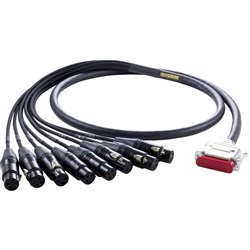 Mogami DB25 to 8 x XLRF Cable (15ft)