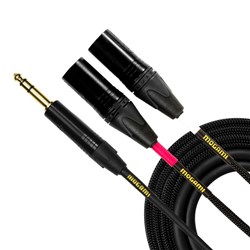 Mogami Insert Cable 1/4" TRS to XLRM & XLRF (2ft)