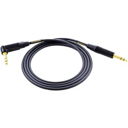 Mogami Balanced TRS to Right-Angle TRS Cable (1.5ft)