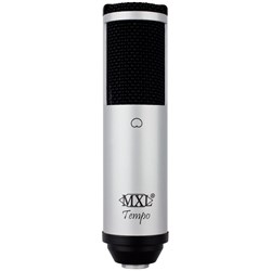 MXL Tempo USB Condenser Mic w/ Headphone Output (Silver)