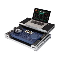 Odyssey Flight Zone AlphaTheta OMNIS-DUO Flight Case with Glide Style Laptop Platform