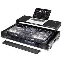 Odyssey Black Label Rane Performer Case w/Glide Style Laptop Platform and Wheels