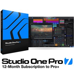 PreSonus Studio One Pro 7 w/ 12-Month Subscription to Pro+ (eLicence Only)