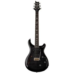 PRS SE Custom 24 Semi-Hollow Piezo (Charcoal Burst) inc Gig Bag