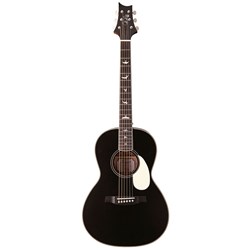 PRS SE P20E Parlor Acoustic Guitar w/ Pickup (Black Top) inc Gig Bag