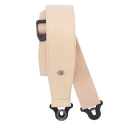 D'Addario 2.5" Comfort Leather Auto Lock Strap - Brown