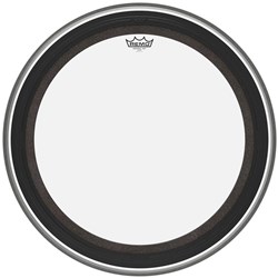 Remo BB-1324-00-SMT Emperor Clear Bass Drumhead, 24"