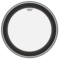 Remo BR-1324-00-SMT Ambassador Clear Bass Drum Head, 24"