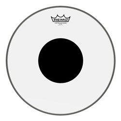 Remo CS-0110-10 Controlled Sound Coated Bottom Black Dot Drumhead, 10â?