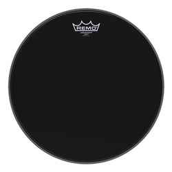 Remo ES-1022-00 Ambassador Ebony Bass Drumhead, 22"