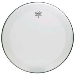 Remo P3-1122-00 Powerstroke P3 Coated Bass Drumhead, 22" w/ No Pinstripe