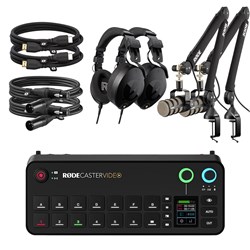 Rode RodeCaster Video 2-Person Podcasting Kit