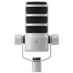 Rode PodMic USB Versatile Dynamic Broadcast Microphone (White)