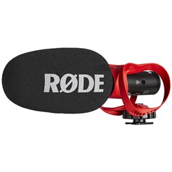 Rode VideoMic GO II Light-Weight On-Camera Shotgun Mic w/ USB & Helix Shock Mount