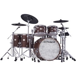 Roland VAD716 V-Drums Acoustic Design 6-Piece Wood Shell Kit (Satin Walnut)