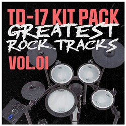 Roland Lifetime Key TD-17 Kit Pack Greatest Rock Tracks Vol. 1 (eLicense)