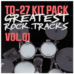 Roland Lifetime Key TD-27 Kit Pack Greatest Rock Tracks Vol. 1 (eLicense)