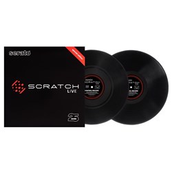 Serato Scratch Live Control Vinyl 25th Anniversary Edition Pair (Black)