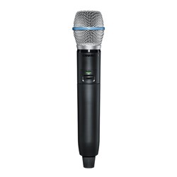 Shure GLXD2+ / B87A Digital Wireless Dual Band Handheld Transmitter Beta 87A Vocal Mic