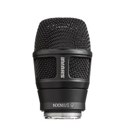 Shure Nexadyne N8/S Supercardioid Dynamic Wireless Capsule (Black)