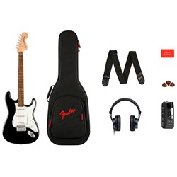 Squier Affinity Series Stratocaster Mustang Micro Pack (Black)