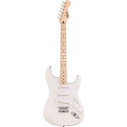 Squier Sonic Stratocaster HT Maple Fingerboard White Pickguard (Arctic White)