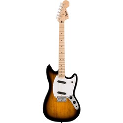 Squier Sonic Mustang Maple Fingerboard White Pickguard (2-Color Sunburst)