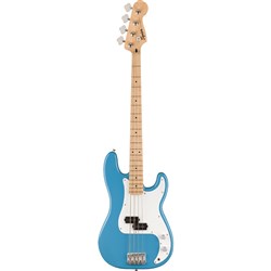 Squier Sonic Precision Bass Maple Fingerboard White Pickguard (California Blue)