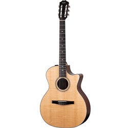 Taylor 314ce-N Grand Auditorium Nylon-String Acoustic Guitar (Natural) inc