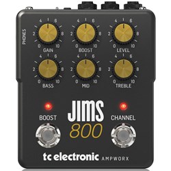 TC Electronic Jims 800 Dual Channel Guitar Preamp Pedal