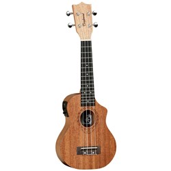 Tanglewood TWT1CE Tiare Soprano Ukulele All Mahogany w/Pickup