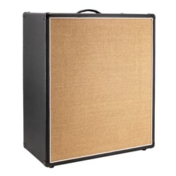 VHT DSeries Vertical 2x12 Inch Guitar Amplifier Speaker Cabinet Black and Beige