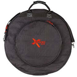 Xtreme DA574 24" Cymbal Bag w/ 16" Side Pocket (Black)