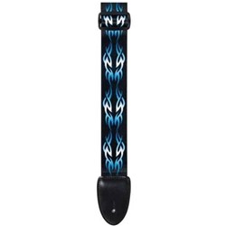 XTR 2" Tribal Poly Guitar Strap (Blue Black)