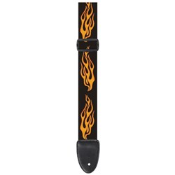 XTR 2" Flames 2 Poly Guitar Strap