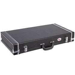 Xtreme PC220 Vintage Style Pedal Road Case w/ Removable Lid (Black)